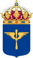 Coat of arms of the Air Staff 1979–1994, the Air Force Command 1994–1997, the Air Force Tactical Center 1997–1998, the Air Force Center 1998–2000, the Air Force Tactical Command 2000–2007 and the Air Component Command 2007–2018.