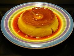 Baked custard