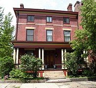 Mary Roberts Rinehart house (Rinehart lived at this house with her family from 1907 to 1912), at 954 Beech Avenue.