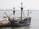 Replica of Ferdinand Magellan's ship