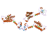 2f6j: Crystal structure of PHD finger-linker-bromodomain fragment of human BPTF in the H3(1-15)K4me3 bound state