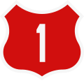 Highway 1 shield