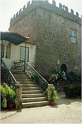 Barbosa Tower-House in Penafiel. One of the oldest "domus fortis", believed to have been built in the 9th century.