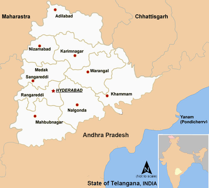 File:Telangana Districts Map.png