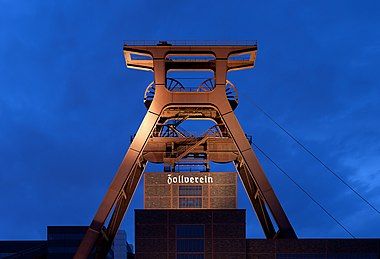 Shaft 12 at Zollverein Coal Mine Industrial Complex