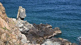 The Rock of Guanyin statue.