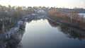 Same view in winter, after snowfall