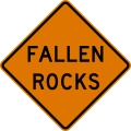 CW8-14 Fallen rocks