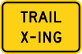 W11-15P Trail x-ing (plaque)[d]