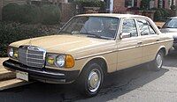 Mercedes-Benz W123 sedan (US)