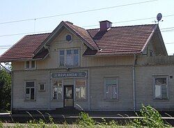 Rävlanda train station