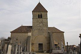 The abandoned chapel in Saint-Yan