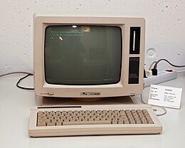 Schneider Joyce PCW 8256 (a rebadged Amstrad PCW 8256) on display