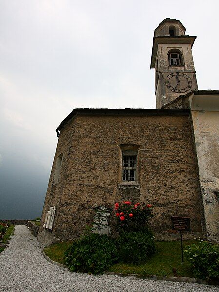 File:Soglio Village Church.jpg