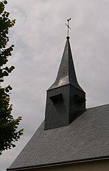 Bell tower of the church