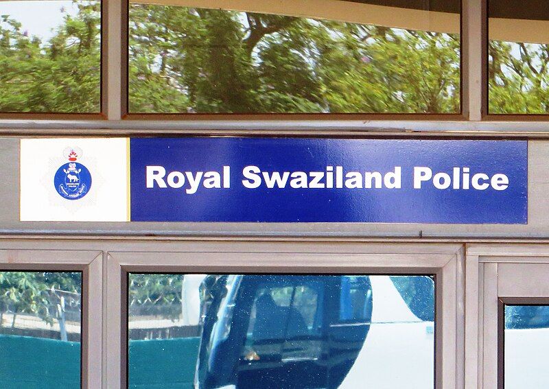 File:Swaziland police sign.JPG