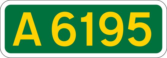 File:UK road A6195.svg