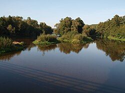 Warta River in Kamion