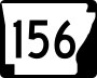 Highway 156 marker