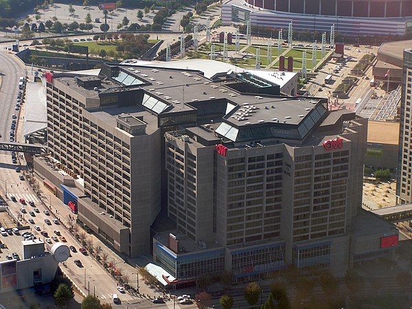 CNN headquarters, Atlanta, Georgia