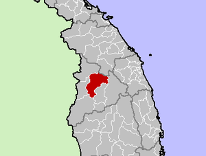 Location in Kon Tum province