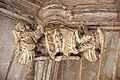 Boss showing the Veil of Veronica at Cadouin Abbey, France