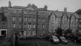 C Stairs (left) and the Melville Building (right)