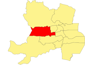 Location of the ward