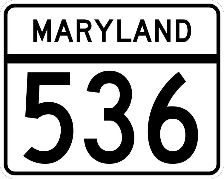 File:MD Route 536.svg