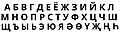 The original Tatar alphabet