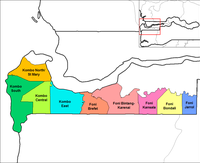 Districts of Western Division