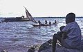 Fishermen on the Wouri