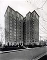 Opening Day, 1928. The Commodore Apartments.