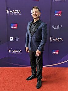 Kinmonth at the 13th AACTA Awards