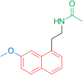 Agomelatine structure