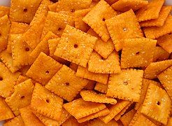 Cheez-It, a popular cheese-flavored cracker