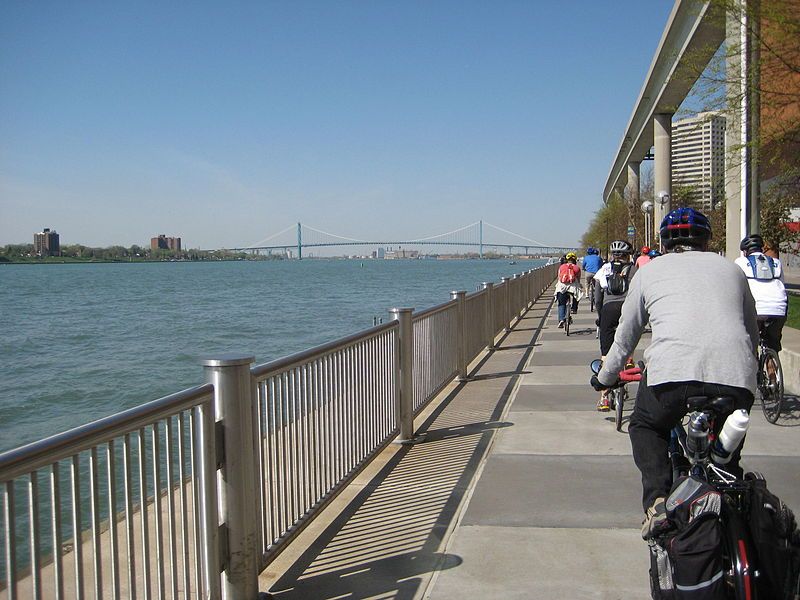 File:Detroit River Walk.JPG