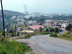 Skyline of the village