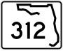 State Road 312 marker