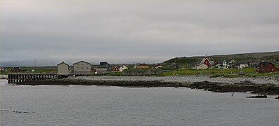 View of the shoreline