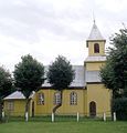 Western facade of the church