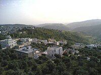 Site from Mahis towards the Jordanian valley