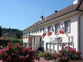 The town hall in Saint-Léonard