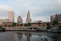 The building (center left) is visible from Waterplace Park