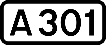 File:UK road A301.svg