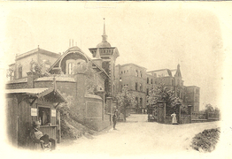 Exterior view ca. 1898