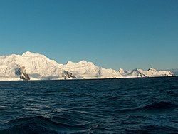 Burgas Peninsula from Bransfield Strait