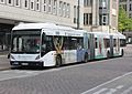 Image 220A Van Hool bi-articulated bus in Hamburg, Germany (from Bi-articulated bus)