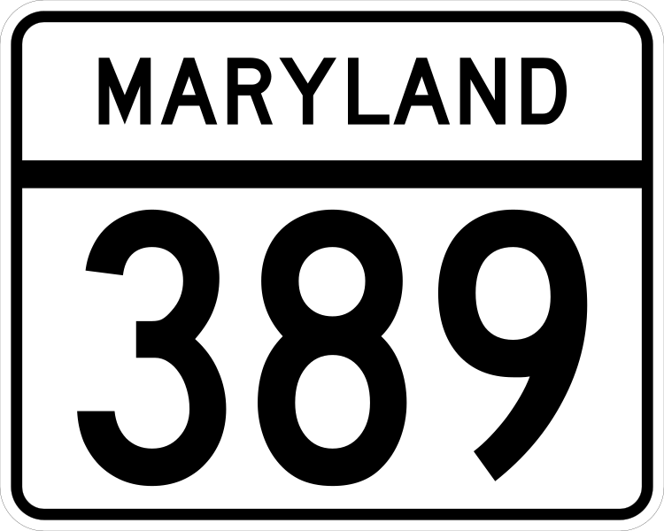 File:MD Route 389.svg