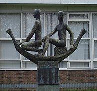 Sculpture "droomboot" (dream boat)